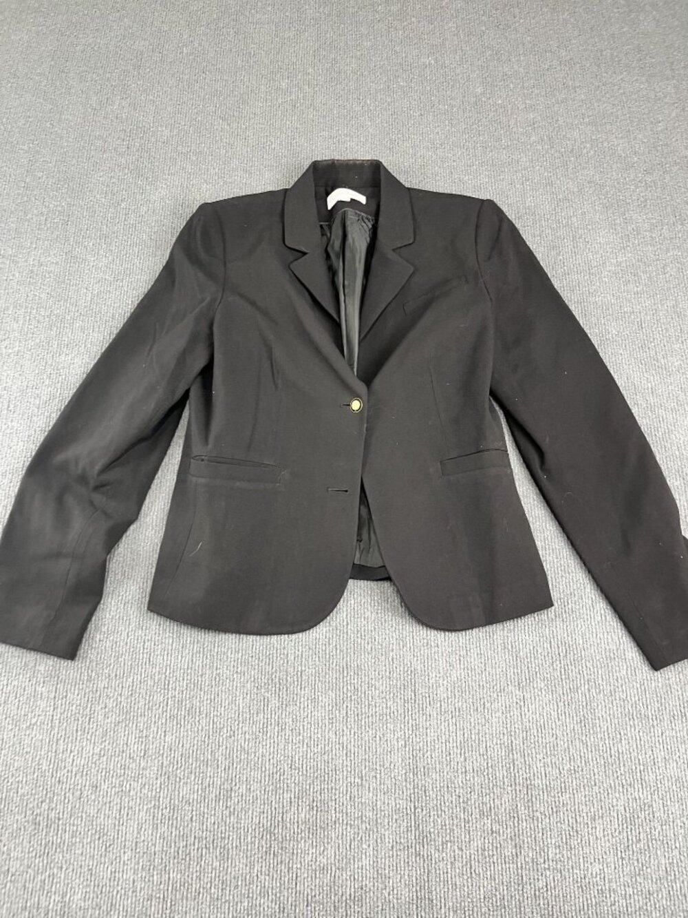 Calvin Klein Womens Black Blazer Size 10 Jacket